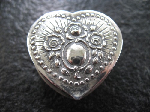 Pillendose silber 835 albo - pillendose,