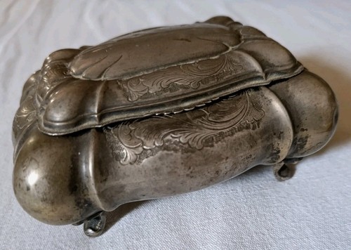 Schmuckschatulle silber massiv - schmuckschatulle,
