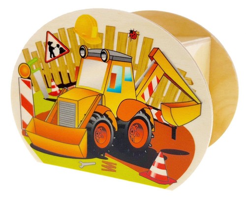 Holzdekoration spardose - holzdekoration,