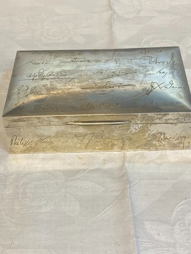 Schatulle dose sterlingsilber - schatulle,