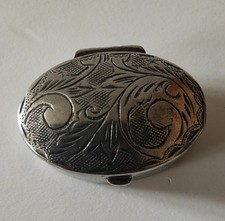 925er Silber Pillendose