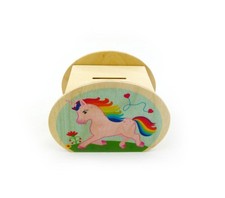 Holzdekoration Spardose