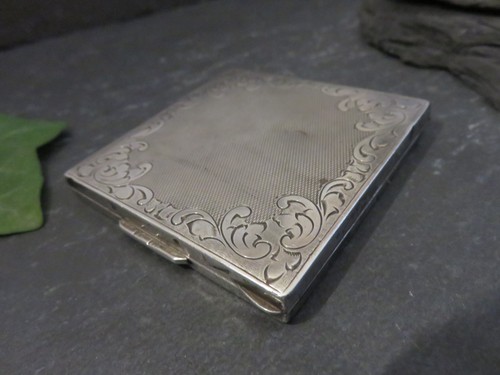 Antike 935 silber puderdose - antike,