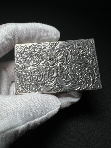 800 silber dose florales - 800,