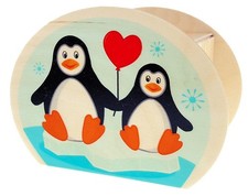 Holzdekoration Spardose