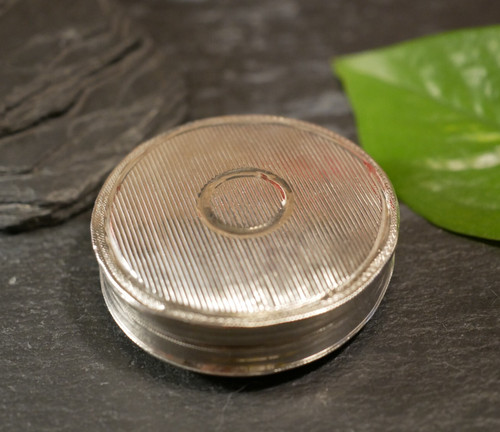 Tolle 833 silber pillendose - 833,