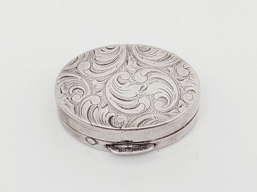 Alte pillendose silber 835er - silber,