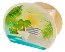 Holzdekoration Spardose